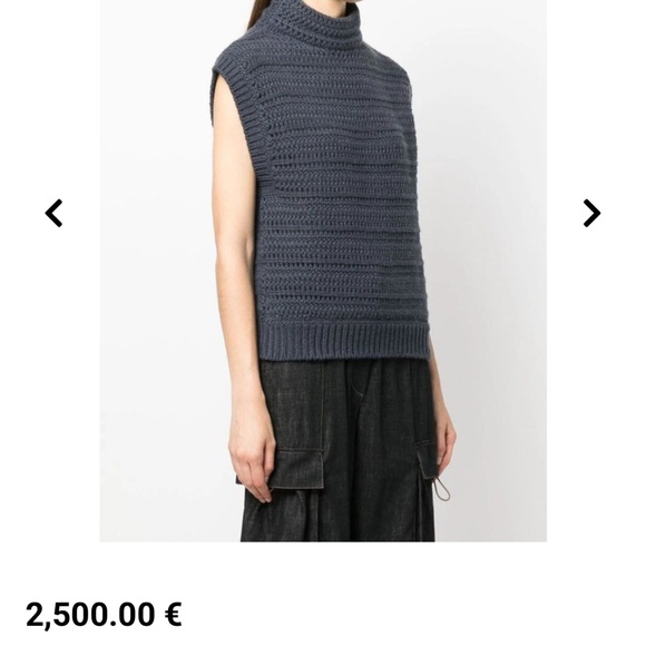 brunello cucinelli cashmere sweater vest